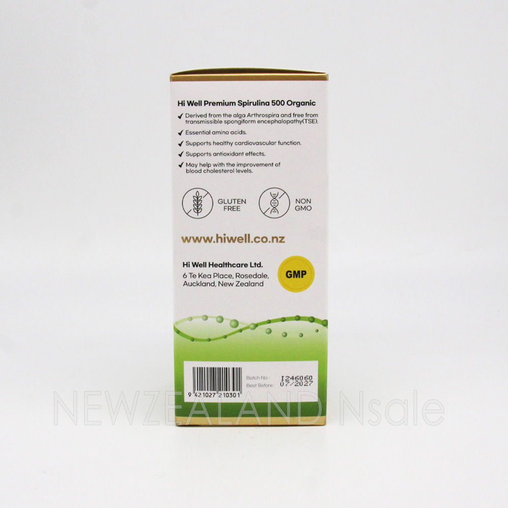 하이웰 프리미엄 스피루리나 500mg 500정 3통