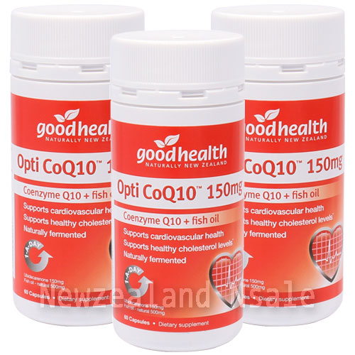 굿헬스 코엔자임Q10 150mg 60캡슐 3통
