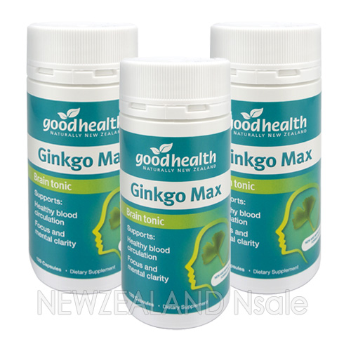 굿헬스 징코 맥스 120캡슐 3통