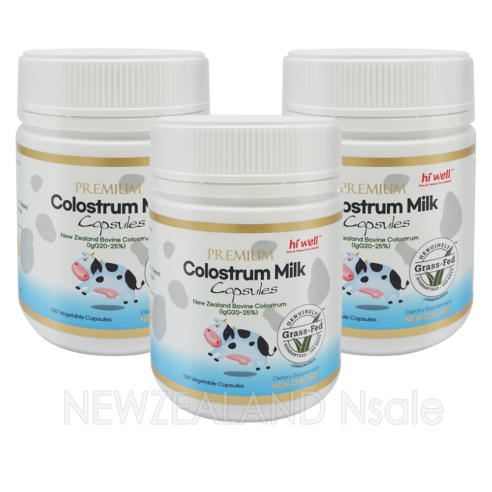 (캡슐)하이웰 프리미엄 초유 500 120캡슐 3통