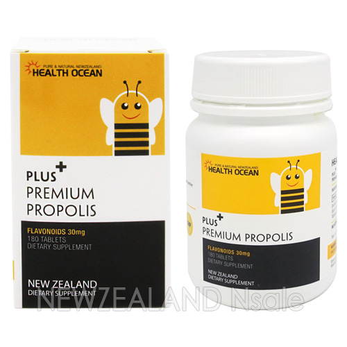 (온가족추천 프로폴리스 정제) 헬스오션 플러스 프로폴리스(2정당 플라보노이드 60mg) 180정제 1통