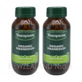 톰슨 유기농 마그네슘 120정 2병 *