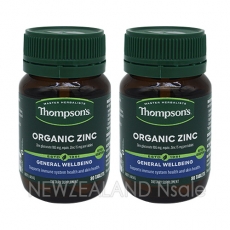 톰슨 유기농 아연 80정 2병