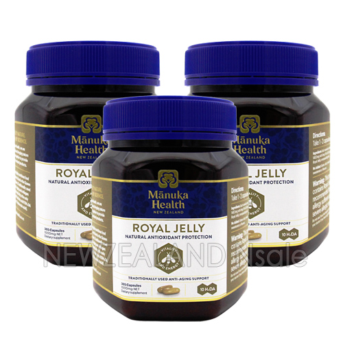 마누카헬스 로얄제리 1000mg 365캡슐 3통