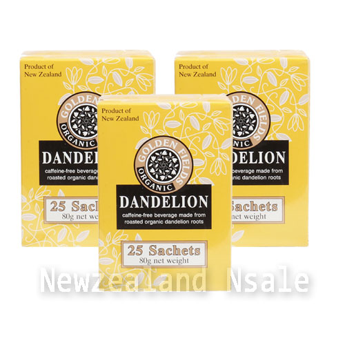 골든필드 유기농(오가닉) 민들레차 25티백 3개