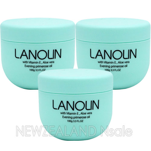 뷰티앤아이 라놀린 페이셜 크림 100g 3통