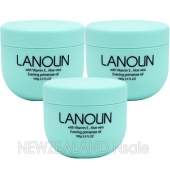 뷰티앤아이 라놀린 페이셜 크림 100g 3통