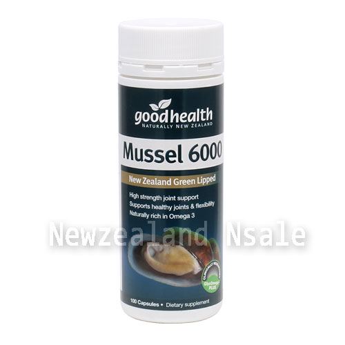 굿헬스 녹색입홍합 6000mg 100캡슐 1통