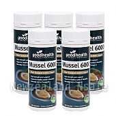 굿헬스 녹색입홍합 6000mg 100캡슐 5통