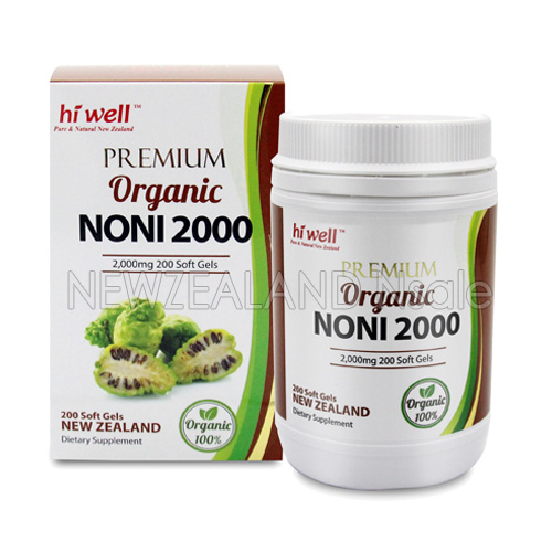 하이웰 프리미엄 유기농 노니캡슐 2000mg 200캡슐 1통