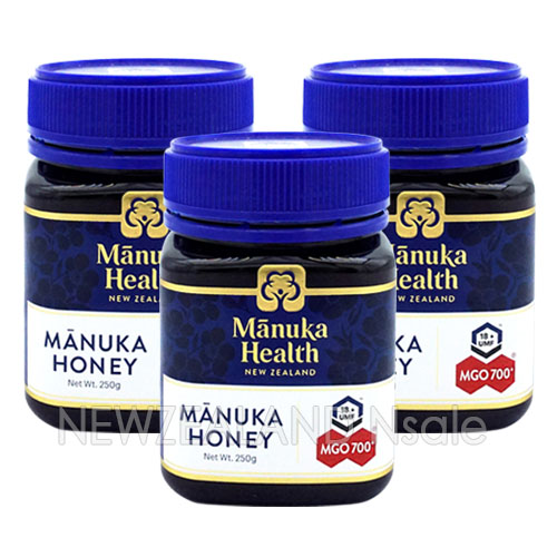 마누카헬스 마누카꿀 MGO700+ 250g 3통
