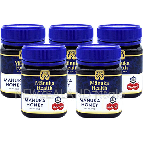 마누카헬스 마누카꿀 MGO700+ 250g 5통