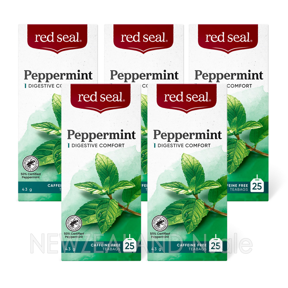 레드씰 페퍼민트 허브티(Peppermint Tea)25티백 5개