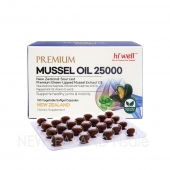 [20% 할인행사] 하이웰 프리미엄 초록입홍합 오일 25000mg 100베지캡슐 1통