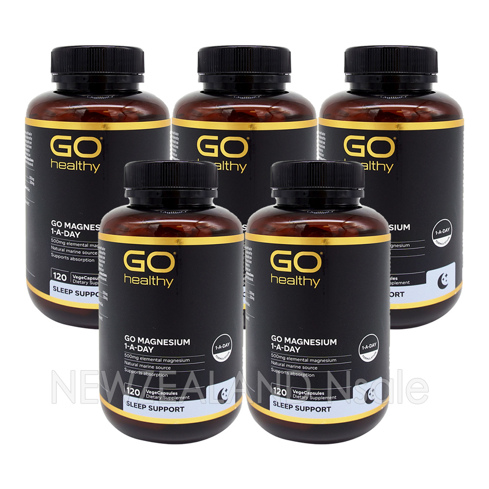 고헬씨 고 마그네슘 원어데이 500mg 120캡슐 5통