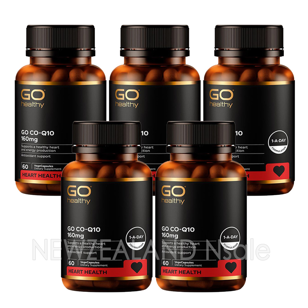 고헬씨 고 코엔자임 큐텐 CO-Q10 160mg 60베지캡슐 5통