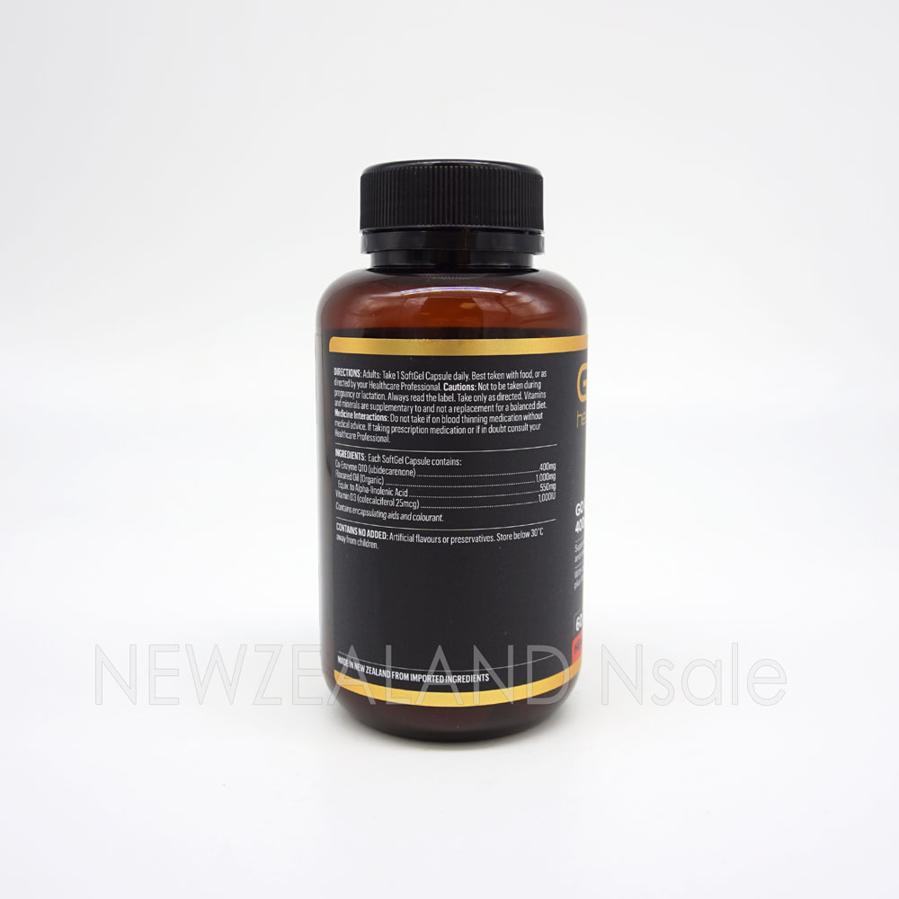 고헬씨 고 코엔자임 큐텐 CO-Q10 원어데이 400mg 60캡슐 1통