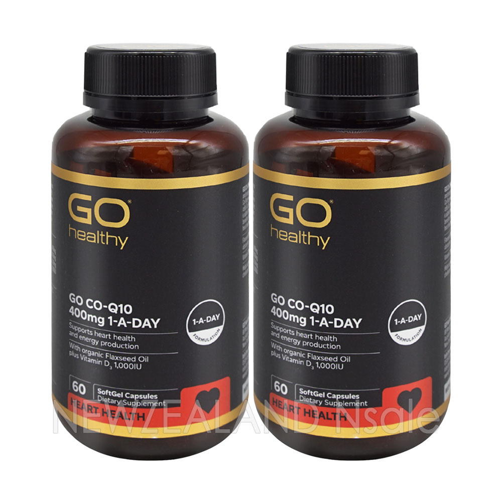 고헬씨 고 코엔자임 큐텐 CO-Q10 원어데이 400mg 60캡슐 2통