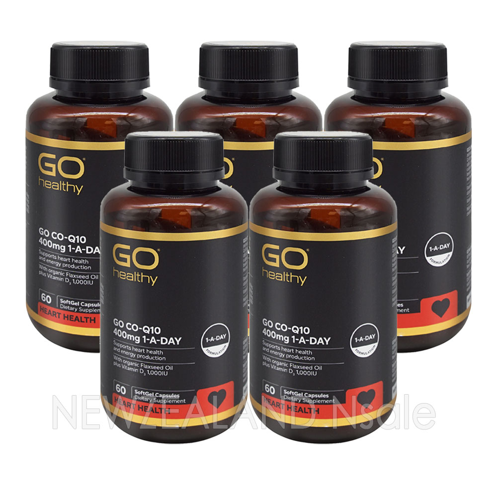 고헬씨 고 코엔자임 큐텐 CO-Q10 원어데이 400mg 60캡슐 5통