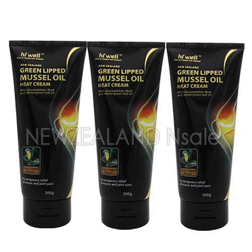 하이웰 초록입홍합 오일 힛트 크림 200g 3개