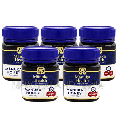 마누카헬스 마누카꿀 MGO115+ 250g 5통