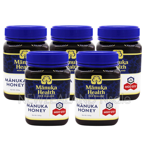 마누카헬스 마누카꿀 MGO573+ 500g 5통