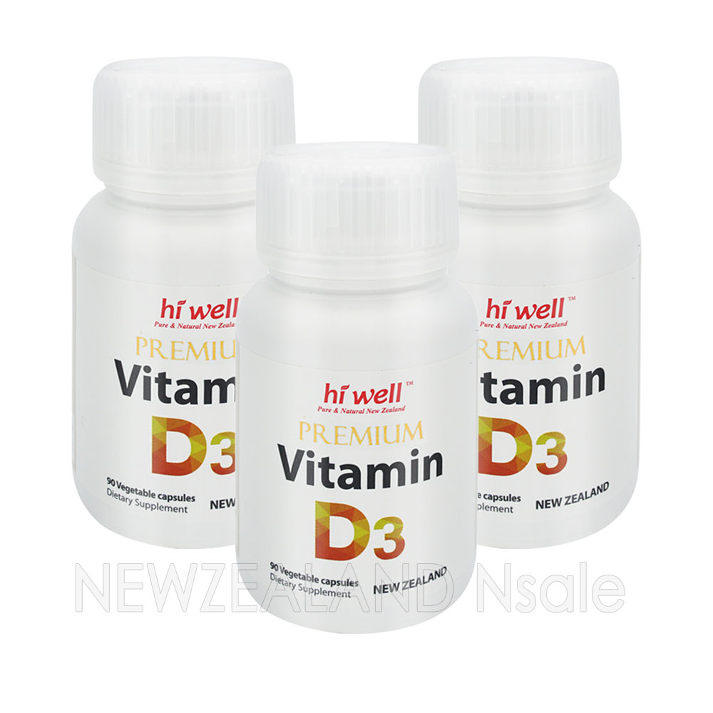  하이웰 프리미엄 비타민D3 90베지캡슐 3통