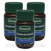 톰슨 비타민 B12 50mcg 100정 3통