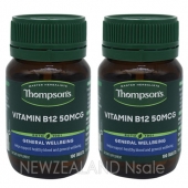 톰슨 비타민 B12 50mcg 100정 2통