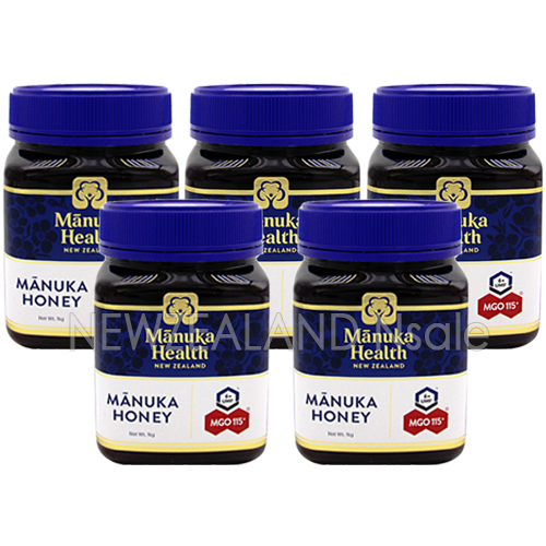 마누카헬스 마누카꿀 MGO115+ 1kg 5통