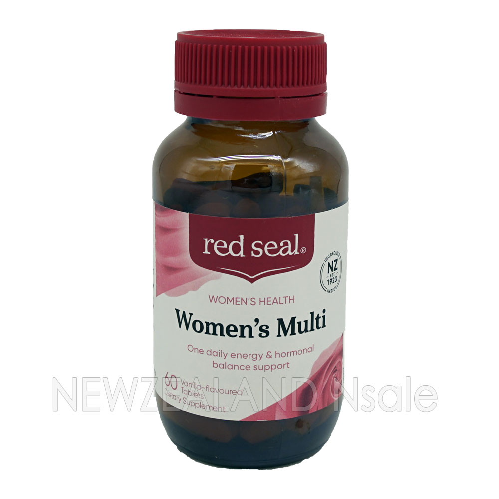 (오더베이스) 레드씰 여성 멀티비타민 원어데이 60정 1통 *