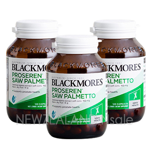 블랙모어스 프로세렌 쏘팔메토 120캡슐 3통