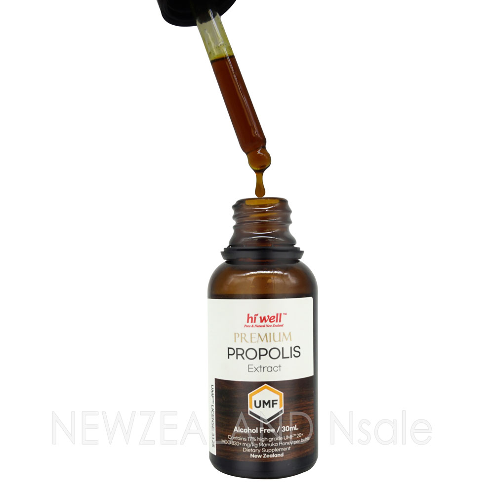 하이웰 프리미엄 프로폴리스 UMF 20+, MGO830+ 익스트랙트(무알콜) 30ml 5통