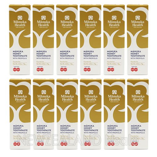 마누카헬스 마누카허니 with 프로폴리스 치약 75g 12개