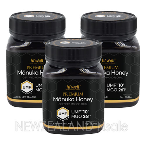 하이웰 프리미엄 마누카꿀 UMF10+ 1kg 3통