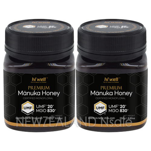 하이웰 프리미엄 마누카꿀 UMF20+ 250g 2통