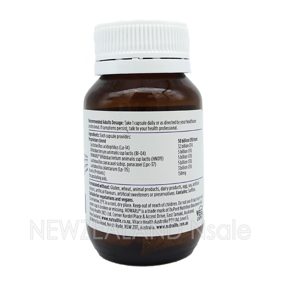 뉴트라라이프 프로바이오틱 500억 유산균 30캡슐 3통