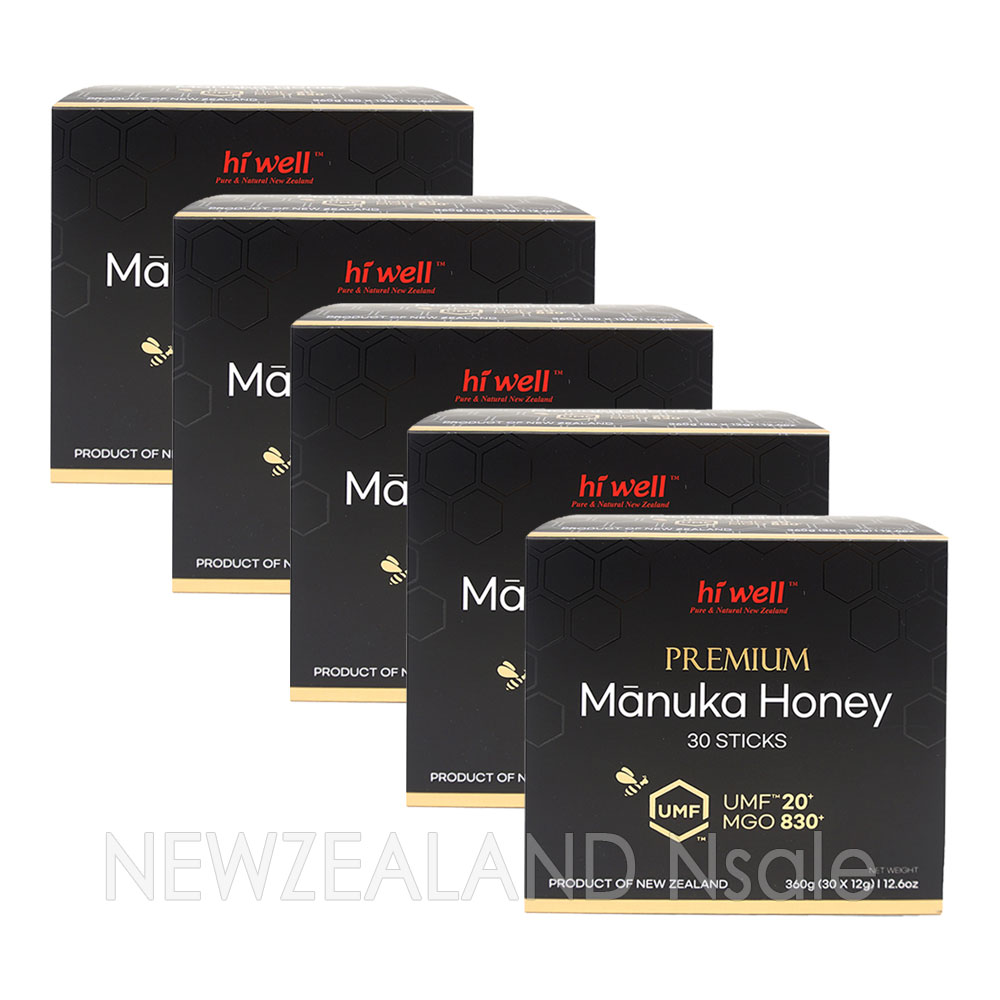 하이웰 프리미엄 마누카꿀 UMF 20+ 스틱 30개입 5박스